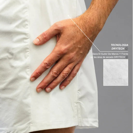 Men's Drybreak White Shorts (Left)