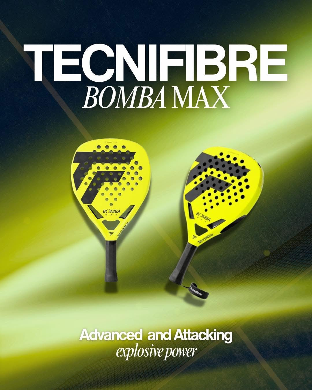 Padel Racket Tecnifibre Bomba Max