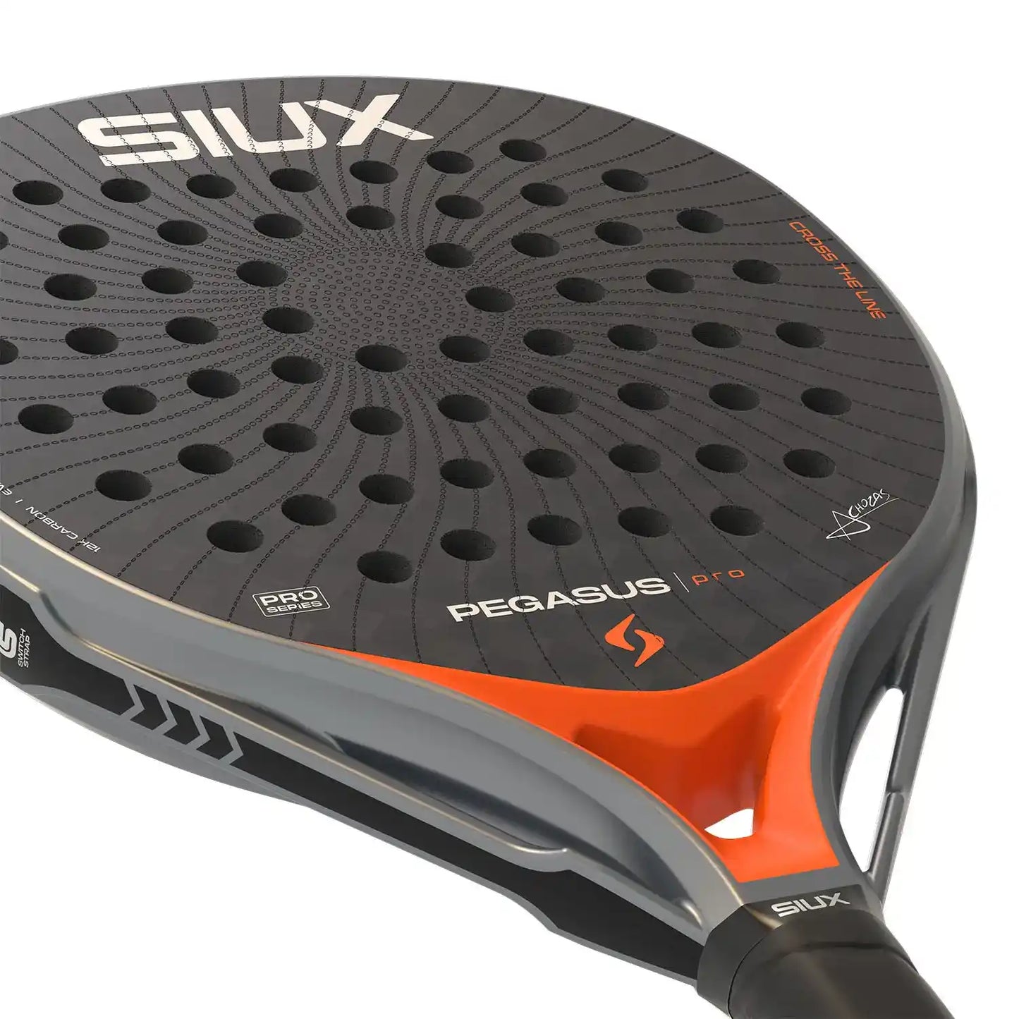 Padel Racket Siux Pegasus Pro Orange Pro by Alex Chozas (2026)