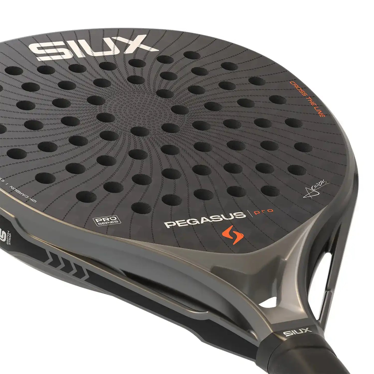 Raquete de Padel Siux Pegasus Pro Storm Grey (2026)