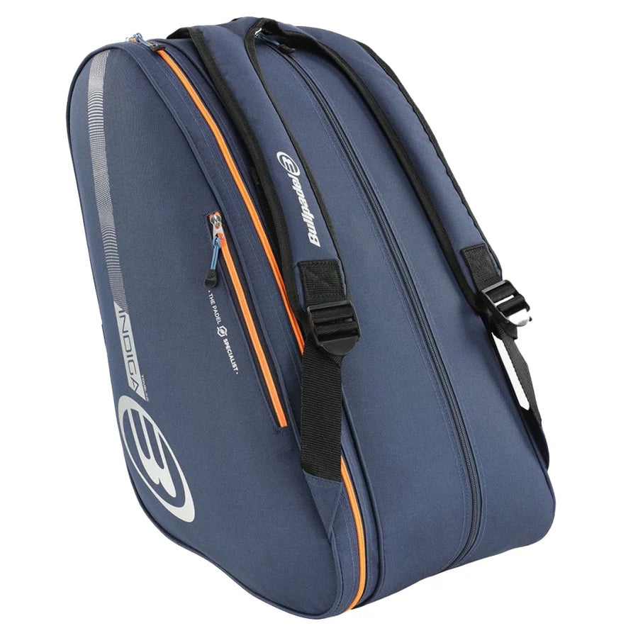 Padel Bag Bullpadel Indiga Tour Navy Blue - Padelspeed Padel, Squash & Tennis