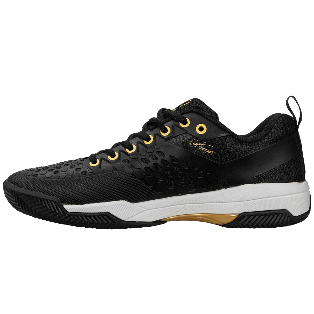 Men's Padel Shoes Salming Rebel (Black/Gold)