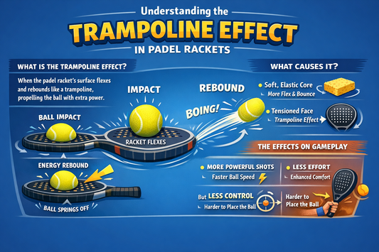 What is the Trampoline Effect in Padel Rackets?