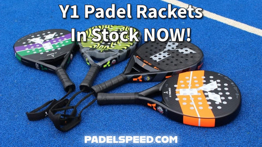 Y1 Padel Rackets Now In Stock at Padelspeed