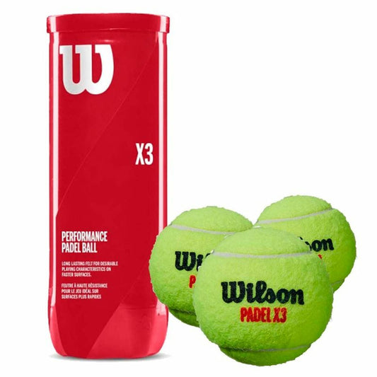 Padel Balls Wilson Performance - Padelspeed Padel, Squash & Tennis