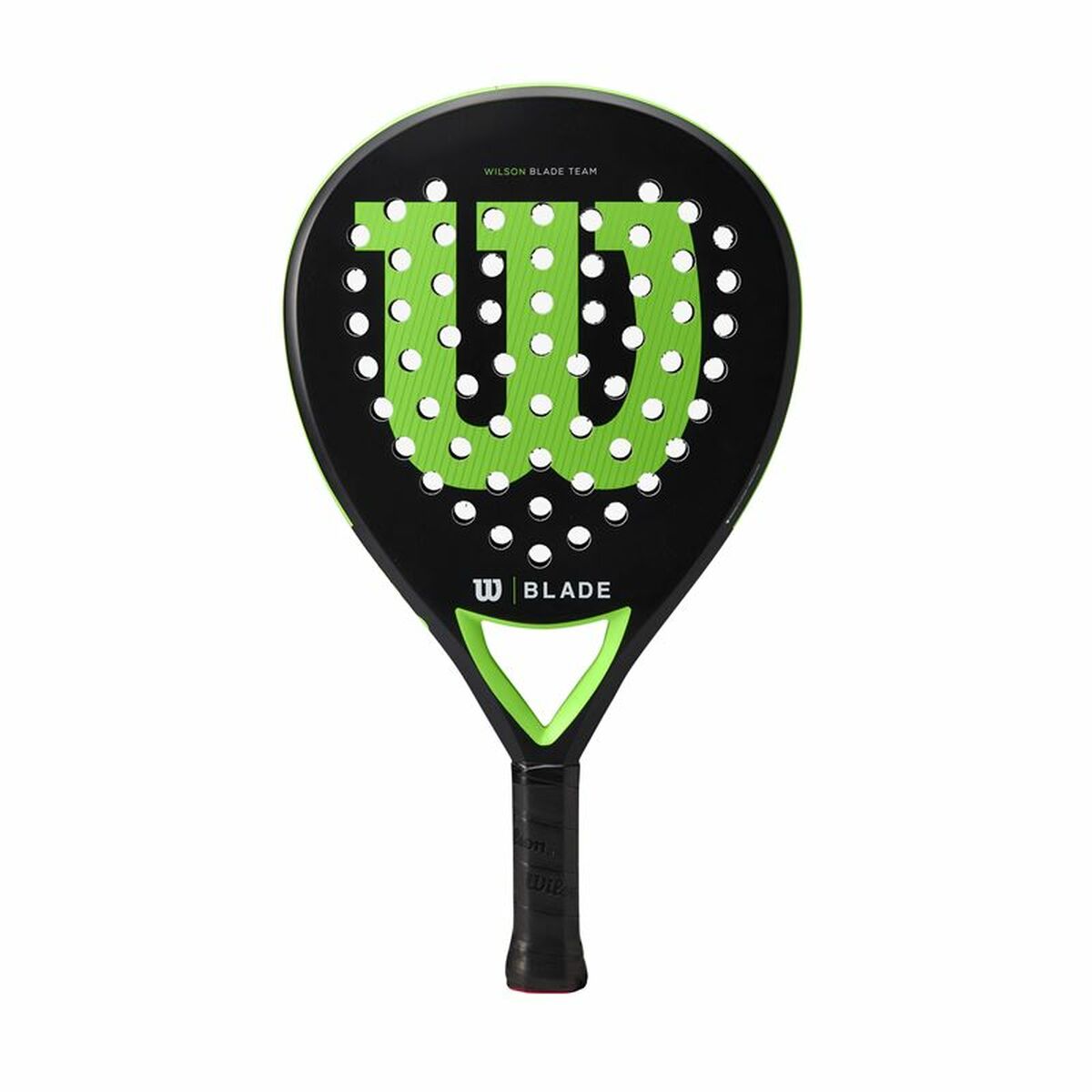 Padel Racket Wilson Blade Elite V2 Black Green - Padelspeed Padel, Squash & Tennis