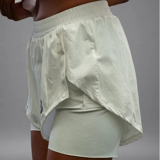Women's Drybreak White Shorts