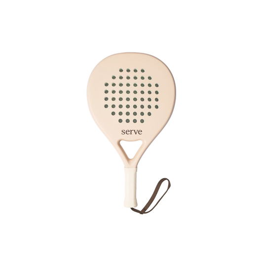 Padel Racket Serve Classic Beige