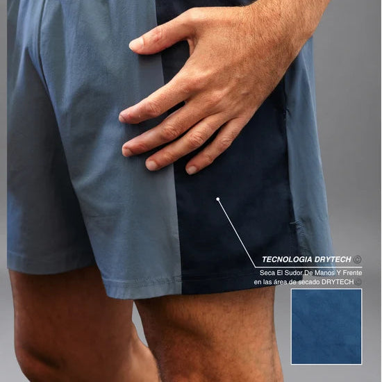 Men's Drybreak Blue Shorts (Left)