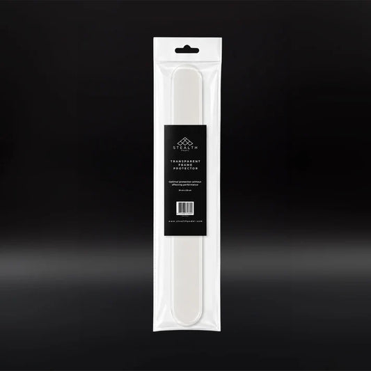 Padel Racket Transparent Frame Protector Stealth