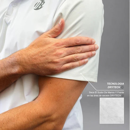 Men's Drybreak White Polo