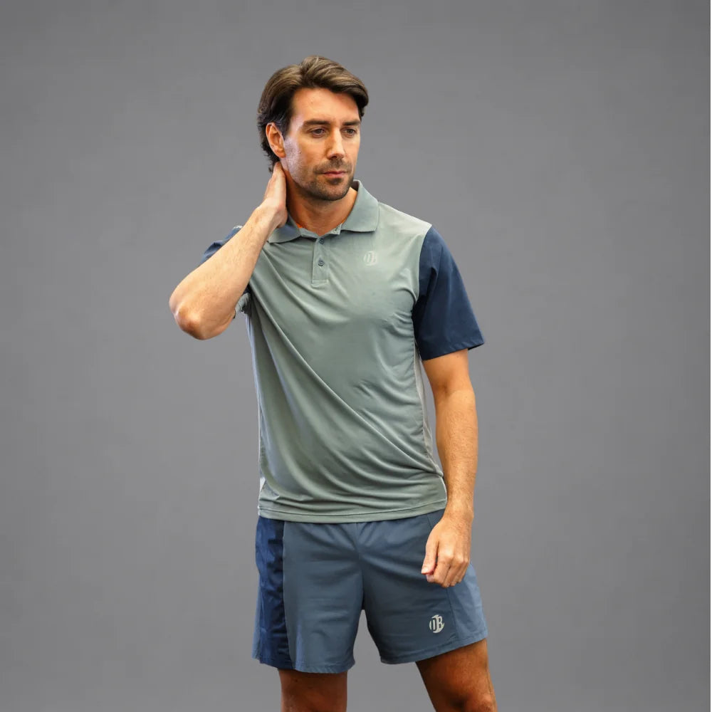 Men's Drybreak Blue Polo