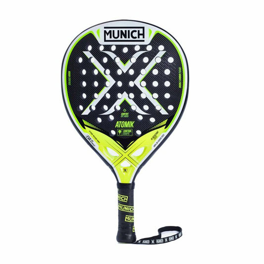 Padel Racket Munich  Atomik 2022 Black - Padelspeed Padel, Squash & Tennis