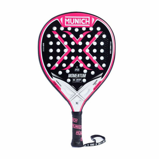 Padel Racket Munich Momentum 2022 Fuchsia - Padelspeed Padel, Squash & Tennis