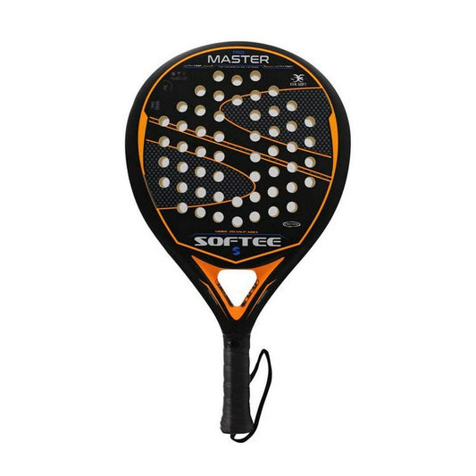 Padel Racket Softee Pro Master Black - Padelspeed Padel, Squash & Tennis