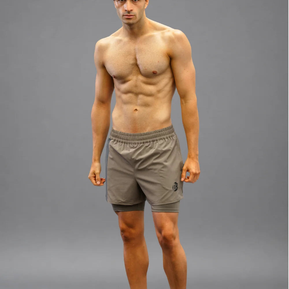 Men's Drybreak Advanced Coffee Shorts (Right)