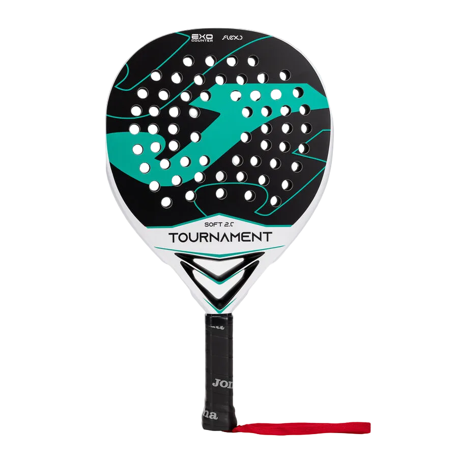 Padel Racket Joma Tournament Soft (White/Green)
