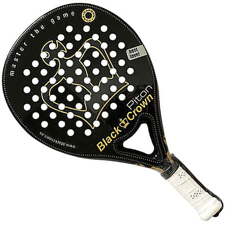 Padel Racket Black Crown Piton - Padelspeed Padel, Squash & Tennis