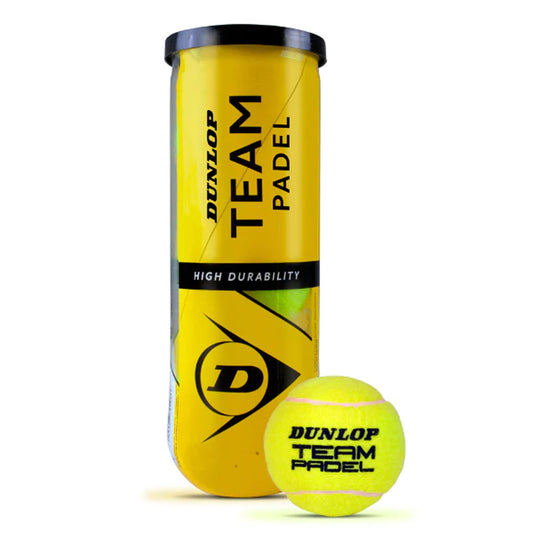 Padel Balls Dunlop Team - Padelspeed Padel, Squash & Tennis