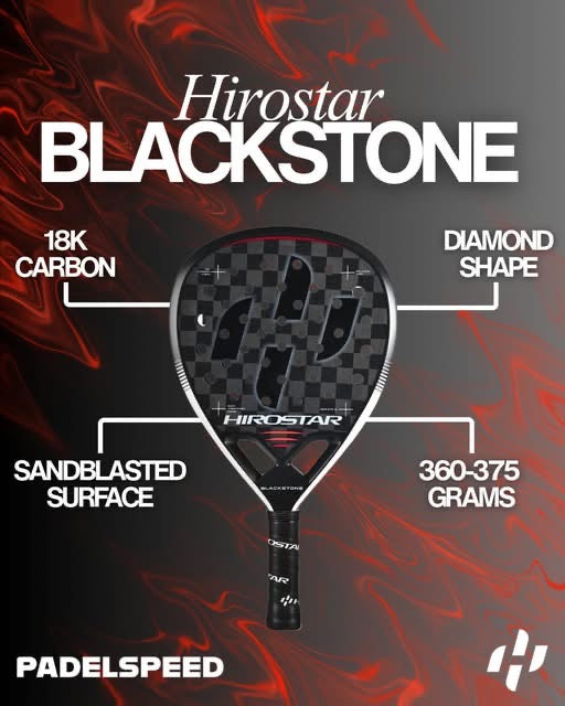 Pala de Padel Hirostar Blackstone