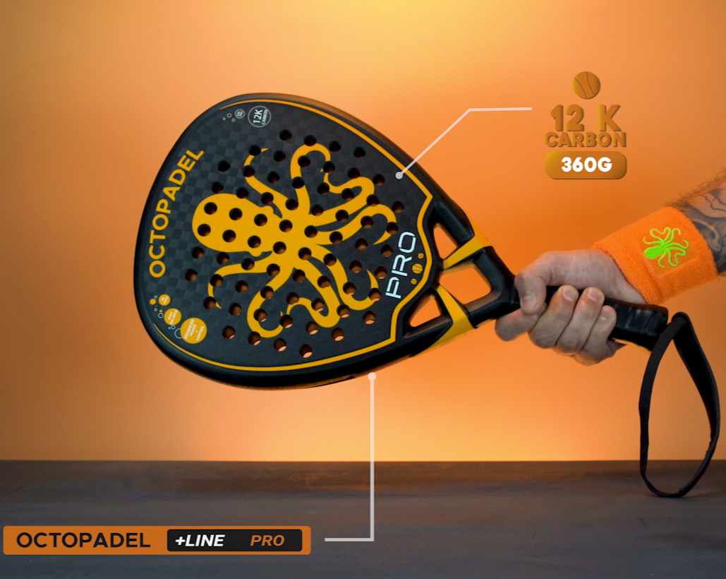 Padel Racket Octopadel Pro (Orange, Advanced)