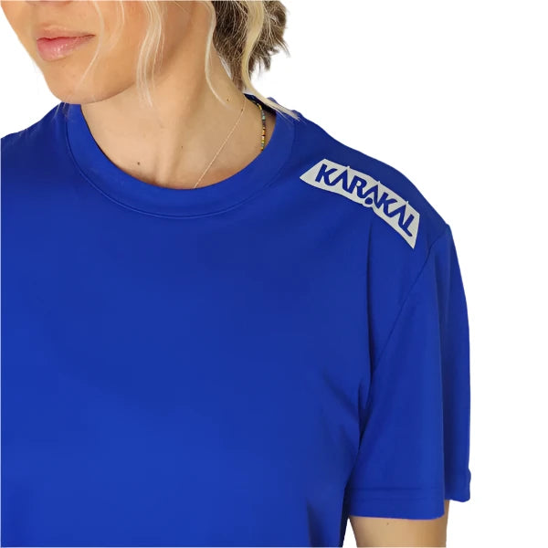 Unisex Training T-Shirt Karakal Blue - Padelspeed Padel, Squash & Tennis