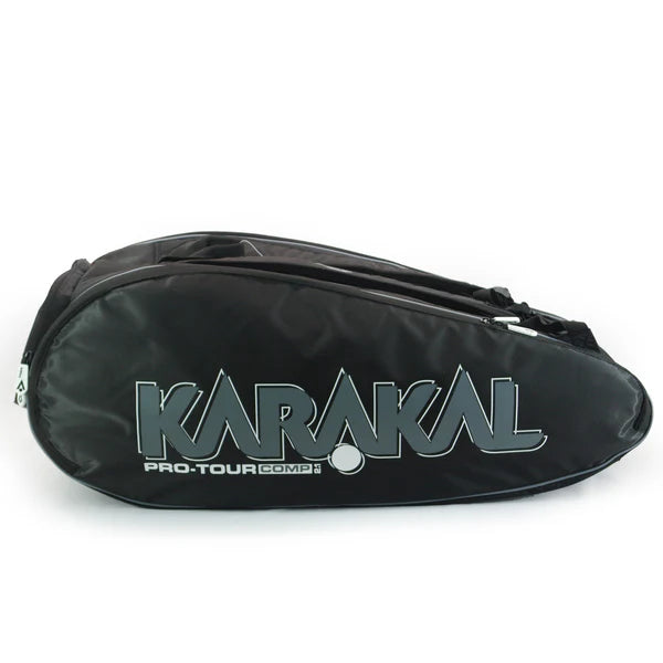 Bolsa de raqueta Karakal Pro Tour 2.1 Comp (borde blanco)