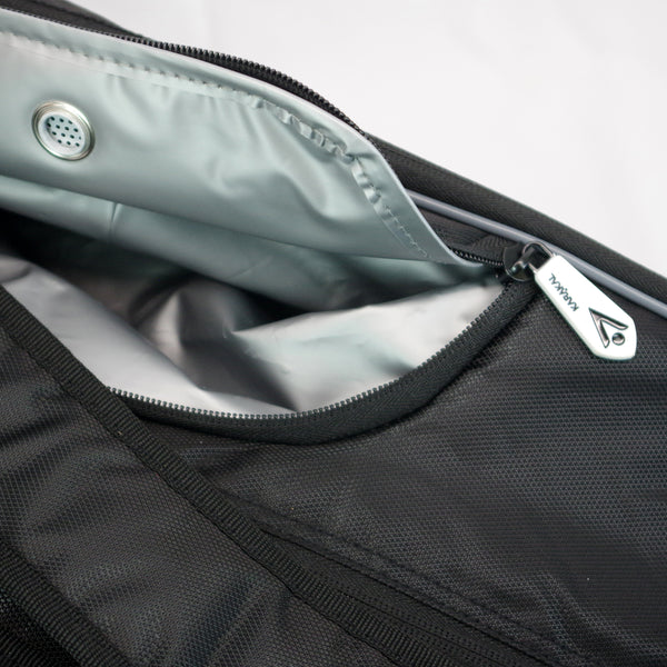 Bolsa de raqueta Karakal Pro Tour 2.1 Comp (borde blanco)