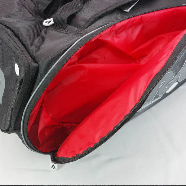 Bolsa de raqueta Karakal Pro Tour 2.1 Comp (borde blanco)