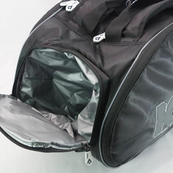 Bolsa de raqueta Karakal Pro Tour 2.1 Comp (borde blanco)