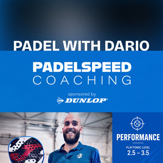 PadelSpeed Coaching: Padel Avançado com Dario, 14h30-15h30 Sextas-feiras (Cardiff)