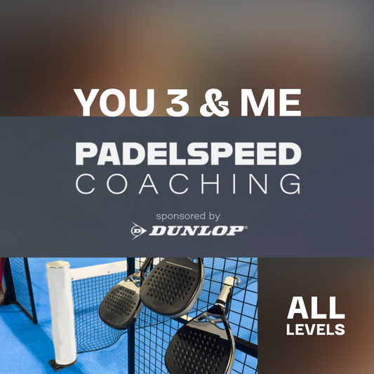Padelspeed Coaching: Jogo em contexto real '3 and Me' com Treinador, Terças-feiras 19h-20h (Cardiff)
