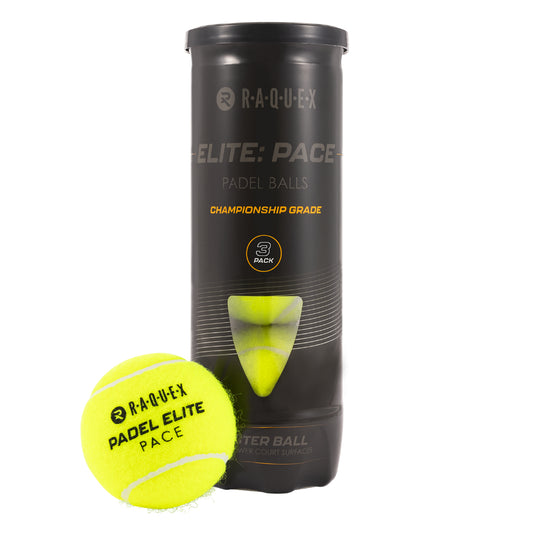 Padel Balls Raquex Elite Pace - Padelspeed Padel, Squash & Tennis