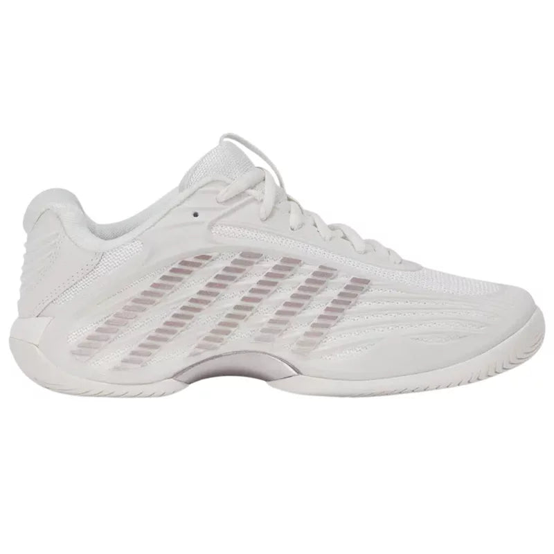 Women's Tennis Shoes K-Swiss Hypercourt Express 3 (White/Rose Gold)
