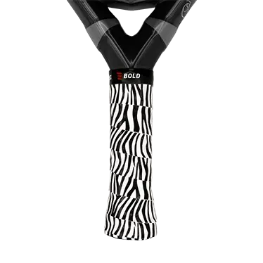 Overgrip de Pádel Cebra Atrevida (Paquete de 3)