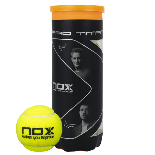 Padel Balls NOX Pro Titanium - Padelspeed Padel, Squash & Tennis