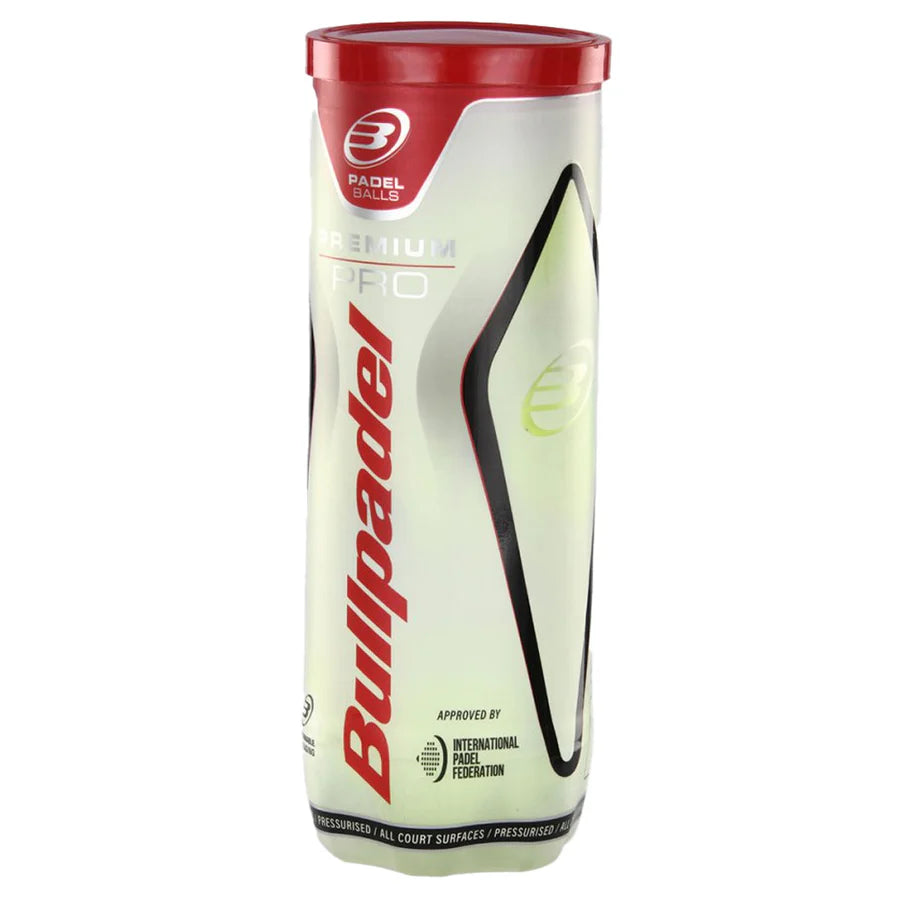 Padel Balls Bullpadel Premium Pro - Padelspeed - UK padel and racket sports shop (Sports and outdoors, Paddle tennis)