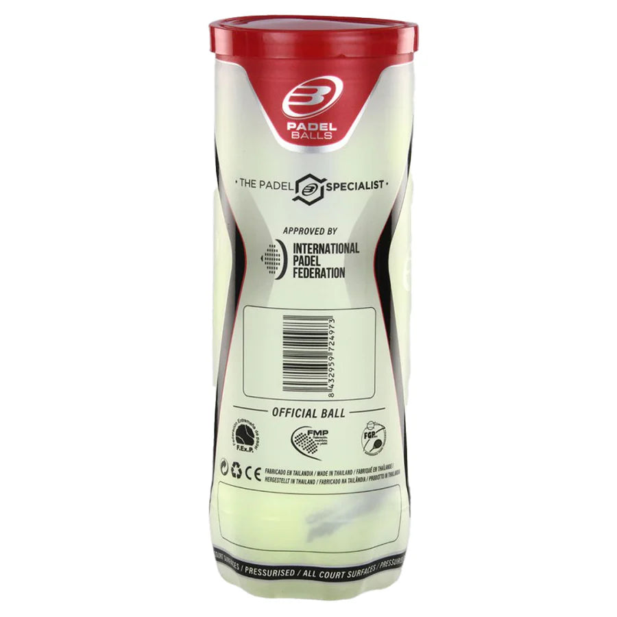 Padel Balls Bullpadel Premium Pro - Padelspeed - UK padel and racket sports shop (Sports and outdoors, Paddle tennis)