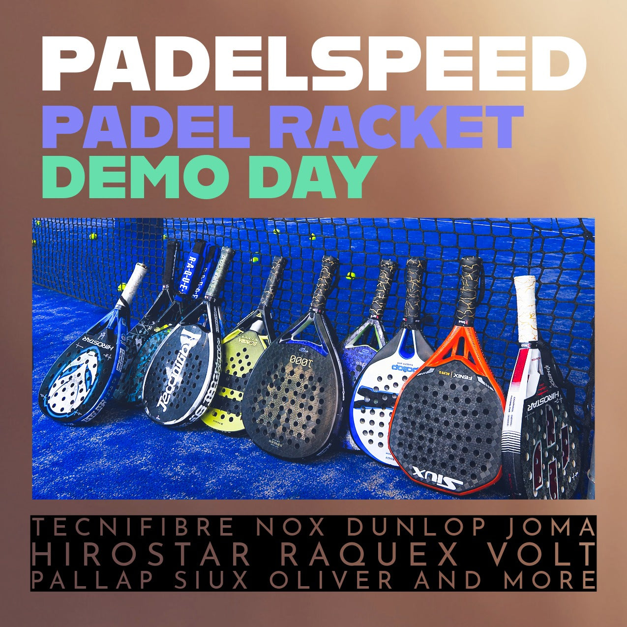 Padelspeed Racket Demo Session: Sunday 26 July, 2-4pm (Cwmbran)