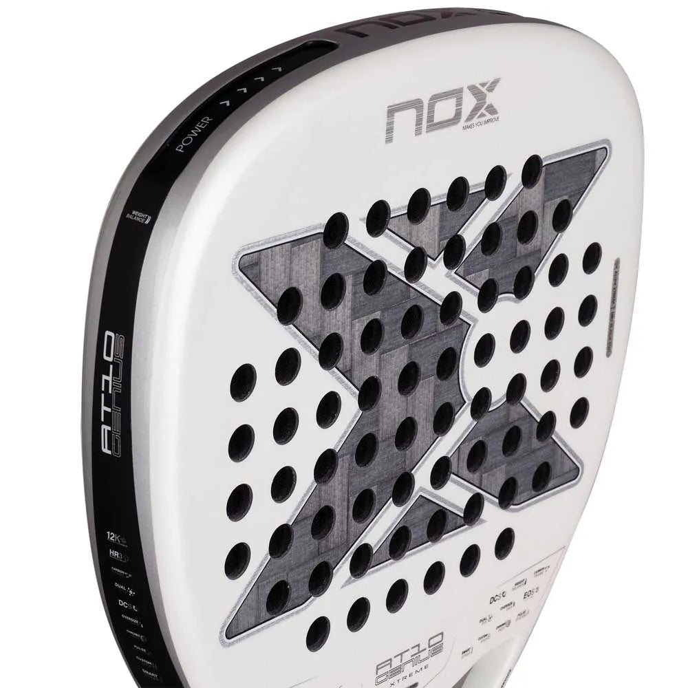 Padel Racket NOX AT10 Genius Attack 12K Alum Xtrem by Agustin Tapia (2026)