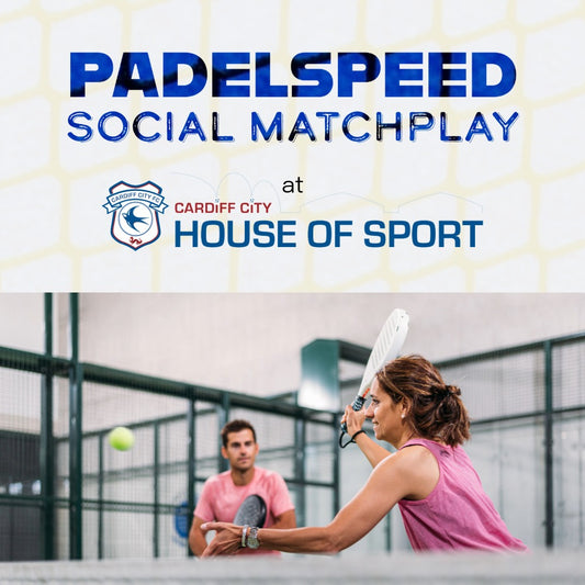 Padelspeed Social Matchplay: Fridays 12pm-1.30pm (Cardiff)