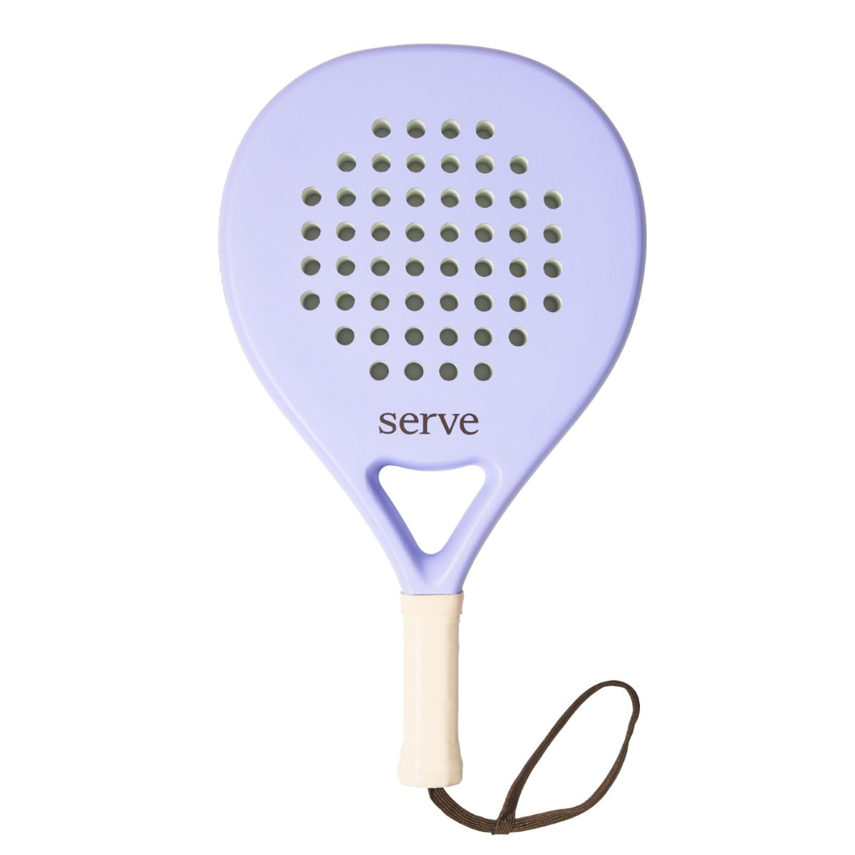 Padel Racket Serve Pastel Purple