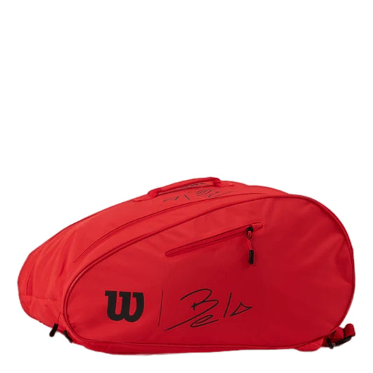 Padel Bag Wilson Bela Super Tour Red - Padelspeed Padel, Squash & Tennis