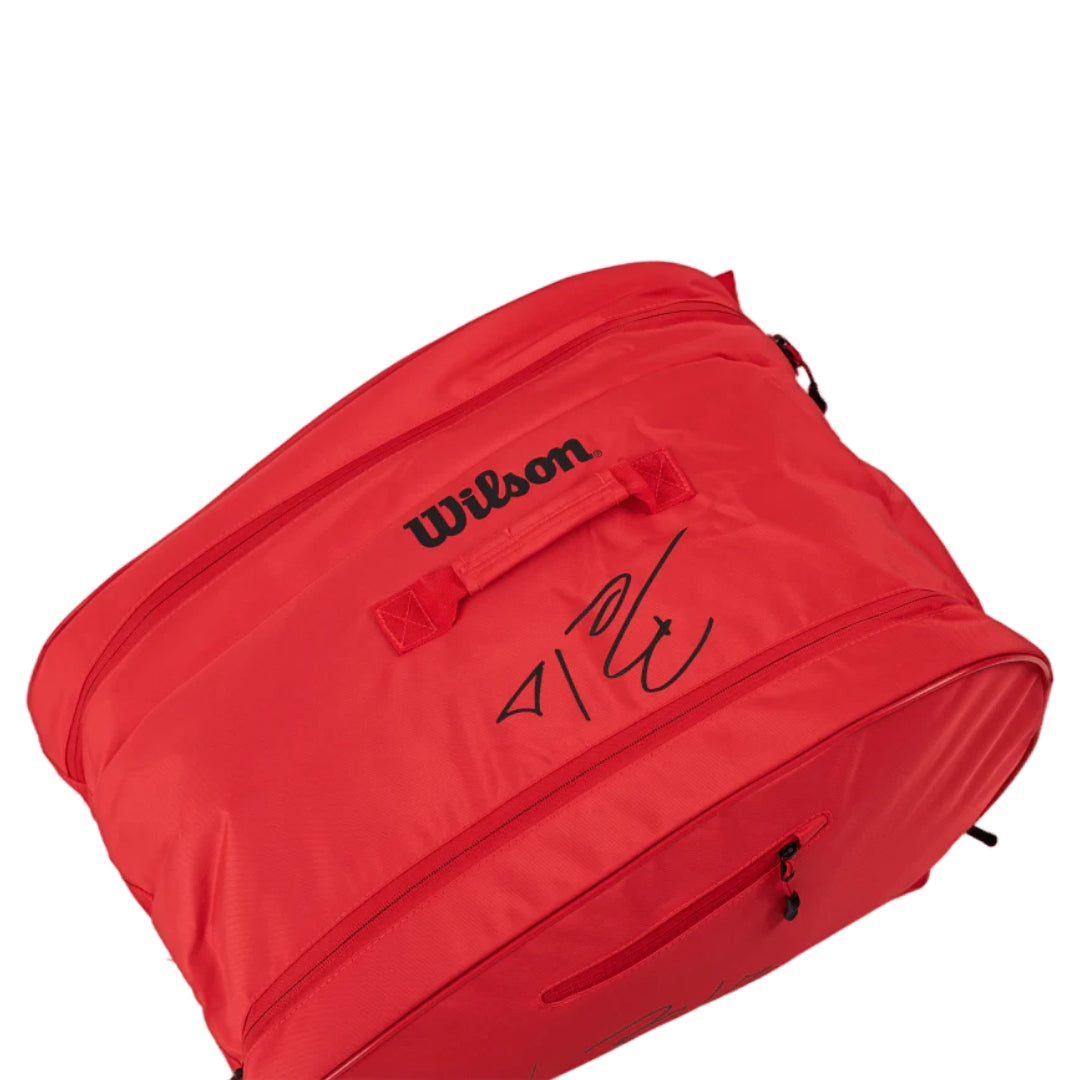 Padel Bag Wilson Bela Super Tour Red - Padelspeed Padel, Squash & Tennis